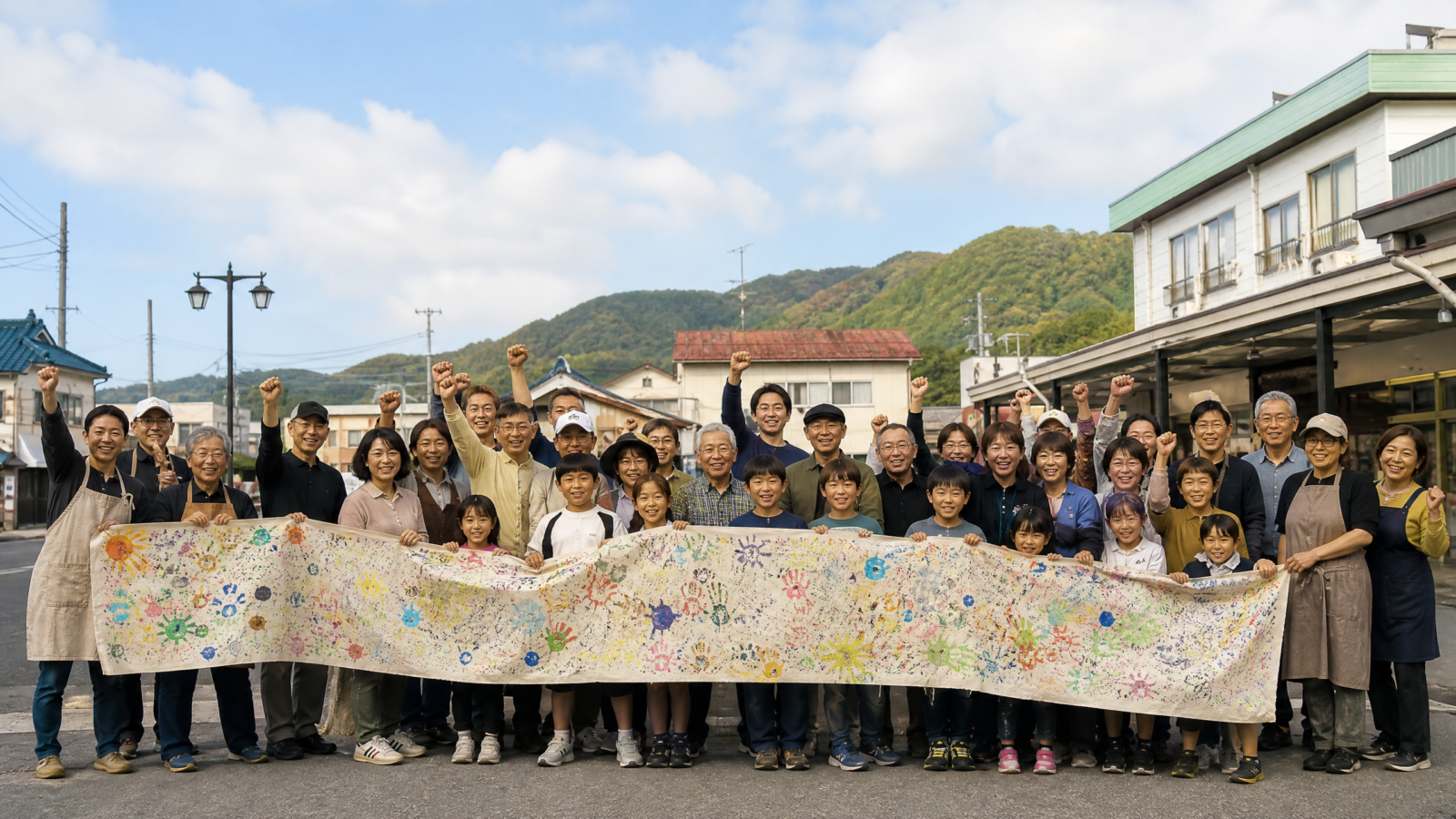 ① 地域資源を日本記録の題材として伝えられる