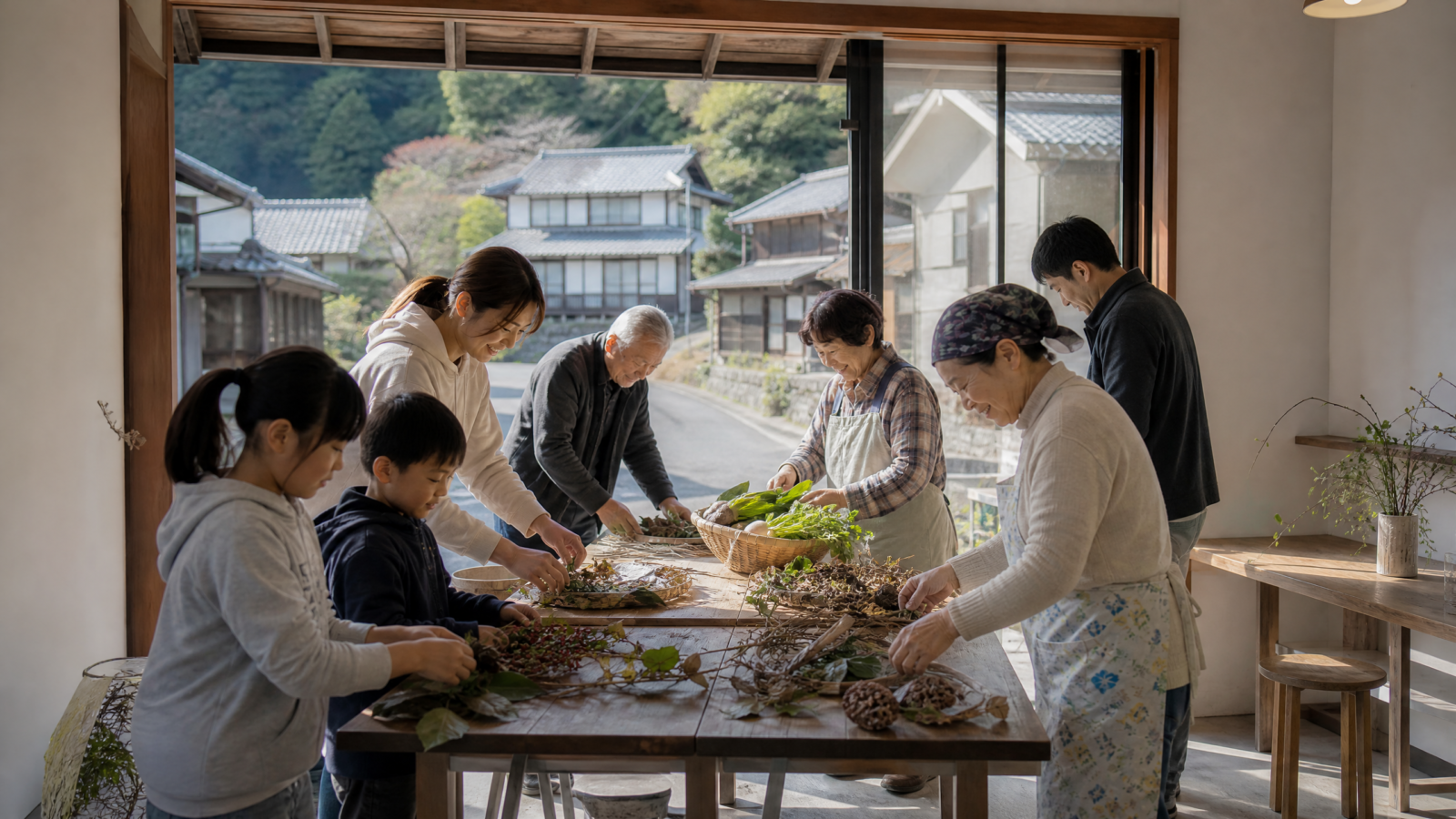 ⑥ 空き店舗を挑戦と展示の拠点にする