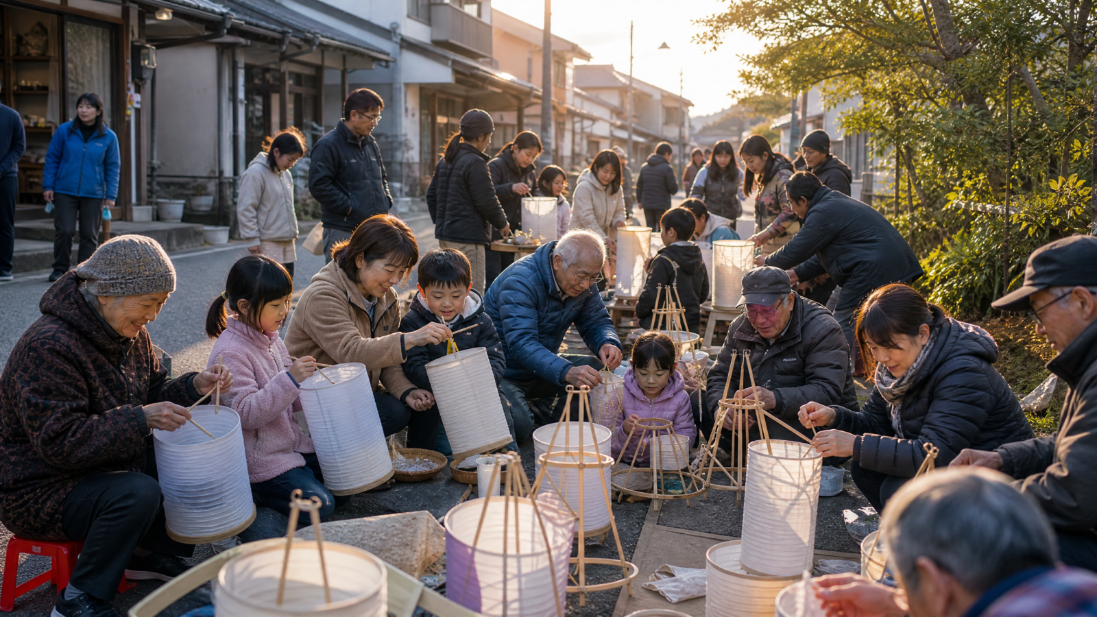 ⑨ 季節行事の参加を地域の記録にする