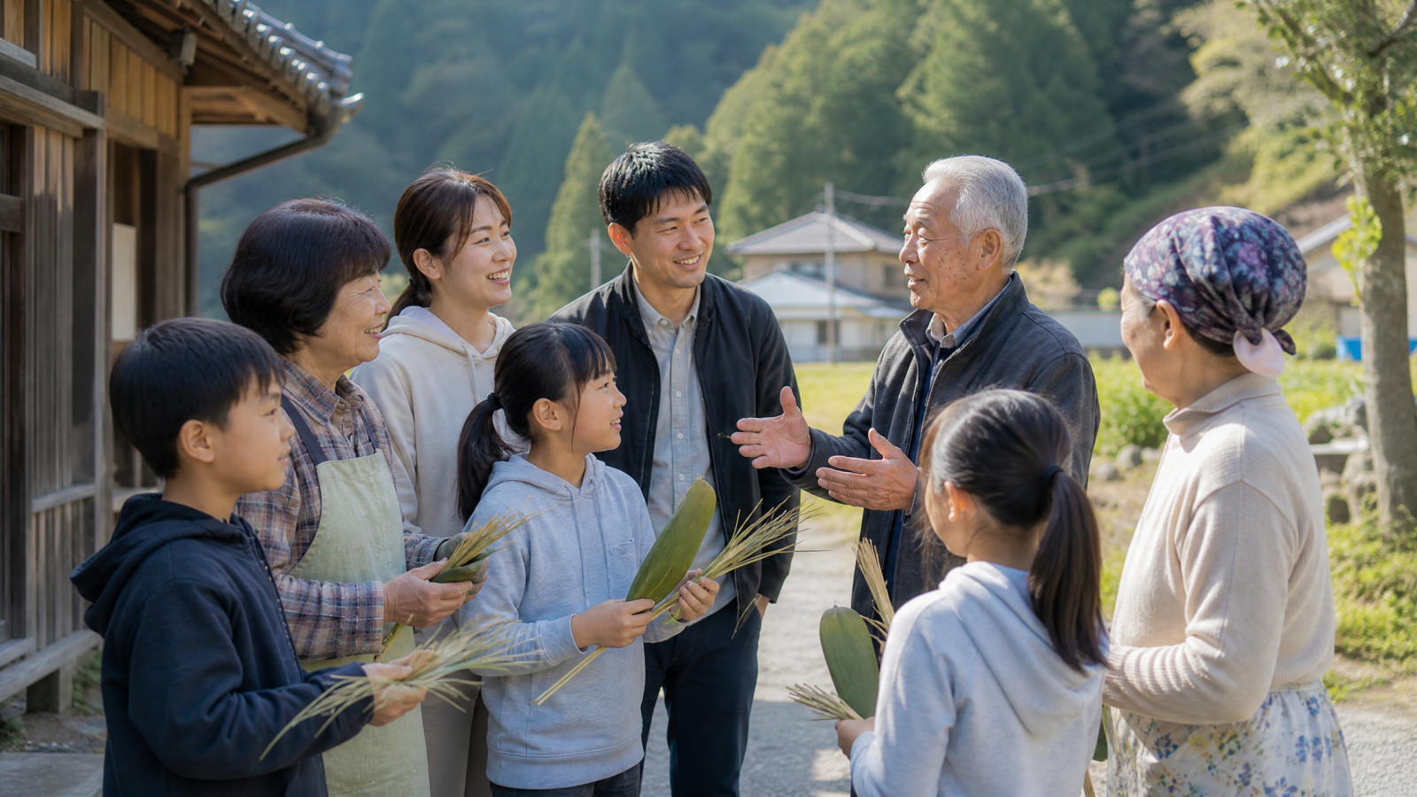 ① 地域の人に参加する理由を共有する